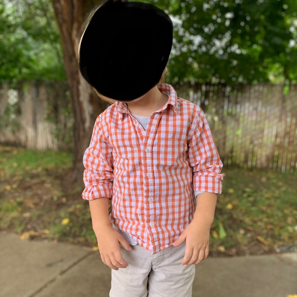 Boys button down shirt